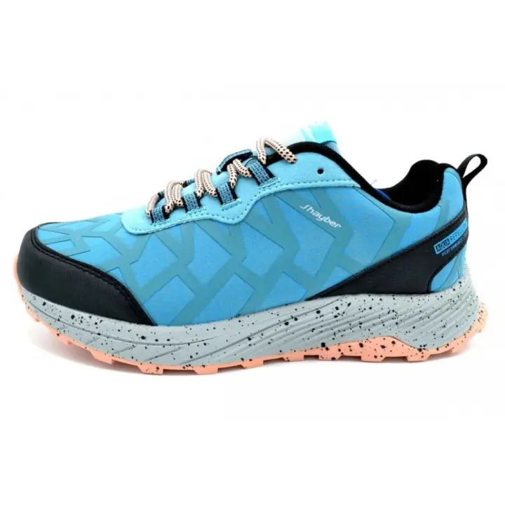 J'Hayber Melina Blue, Zapatilla Trekking y Senderismo Mujer, Aqua Repellent (Repelente del Agua) - 1