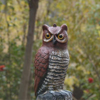 Estatua De Falso Águila Escarabajo Para Decoración De Halloween Al Aire Libre Repelente De Pájaros Para Casa Y Jardín - details 4