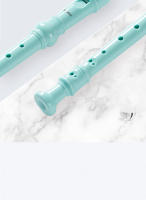 Soprano Recorder Instrumento De Madera Con Clave De C 8 Agujeros Estilo Alemán Para Principiantes Y Estudiantes Con Kit De Limpieza - details 5