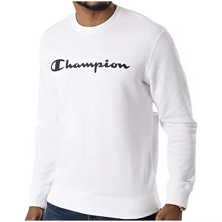 Camiseta de Manga Larga Champion  para hombre en color blanco - 1