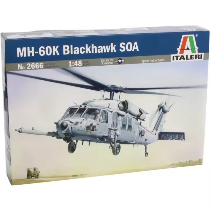 Italeri 2666 - Maqueta avión MH 60K Blackhawk S0A. Escala 1/48 - 1