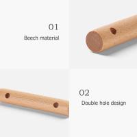 4pcs Atornillador De Cuerda Antideslizante Para Ojo De Awning Accesorios De Camping Equipamiento De Tenda Cierre De Madera De Bajo - details 13