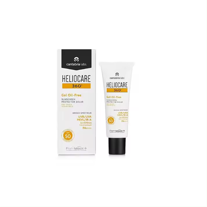 Heliocare 360 Gel Oil Free 50ml - Protector Solar Completo para Pieles Exigentes - 1