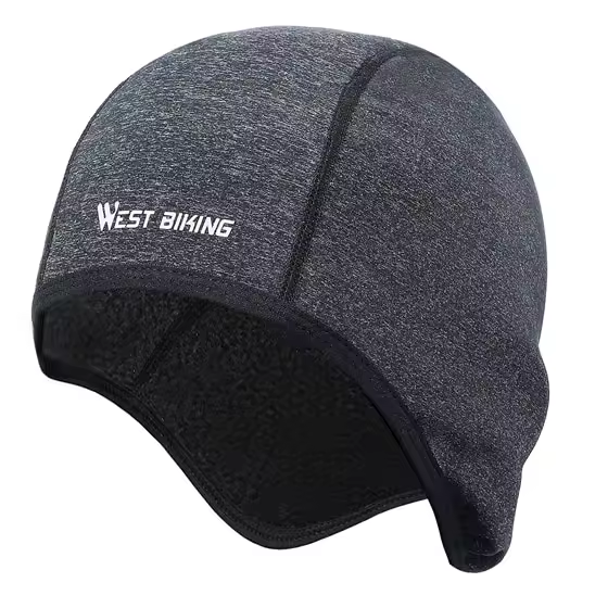 Gorro De Ciclismo Invierno WEST BIKING Para Hombres Y Mujeres Capucha Térmica Impermeable Para Mountain Bike Ciclismo Y Motociclismo - 1