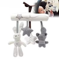 Juguetes De Manta Para Cuna De Conejo Suave Rattles Para Carrito De Bebé Colgante De Campana Para Cuna Para Recién Nacidos 0-12 Meses - details 0