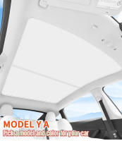 Sunshade Para Techo Solar Tesla Model 3 Highland Model Y 2021-2024 Telas De Hielo Con Cierre Accesorio Para Pare De Vidrio Frontal Y Rear Final - details 8