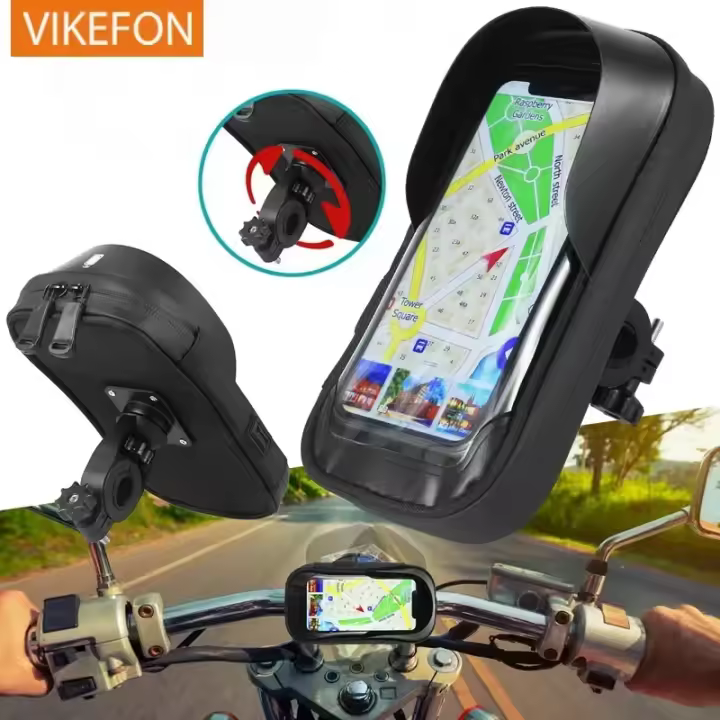 Soporte De Navegación GPS Para Bicicleta Y Motocicleta Impermeable Multifuncional Soporte Móvil Accesorios Para Moto Y Bicicleta - 1