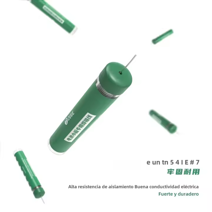 Hilo De Soldadura De Plata De 0.8mm X 3m Para Baterías De Teléfonos Móviles iPhone Android Set De Herramientas De Reparación De Baterías Metálicas 2UUL SC39 - 1
