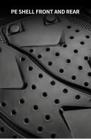 Chaleco Protector De Espalda WOSAWE Para Motociclistas Adulto Protección De Columna Y Pecho Para MTB Y Motocross Chaleco Protector Corporal Para Chaqueta De Motocicleta - details 1
