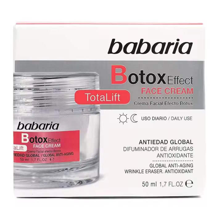 BABARIA EFECTO BOTOX CREMA FACIAL 50ML - 1