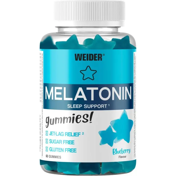 Melatonina arandanos 60gummies weider melatonin - 1