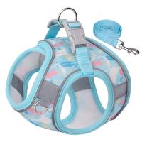 Juego De Correa Y Arnés Ajustable Para Perros Pequeños Gatos Puppies Chihuahua Pug Bulldog Francesés Caminar Al Aire Libre - details 12