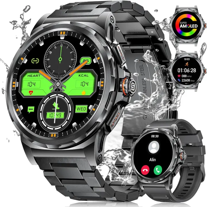 Reloj Inteligente Militar para Hombres SML6-PRO - 1