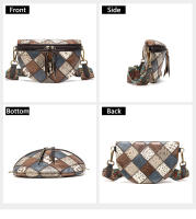Bolso De Hombro Mini Para Mujer De Cuero Genuino WESTAL Bolsos Mensajeros Pequeños Estilo Vintage Con Cierre De Cremallera - details 8
