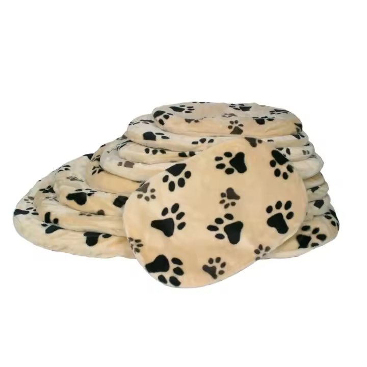 TRIXIE Joey cushion, oval, 77 × 50 cm, beige - 1