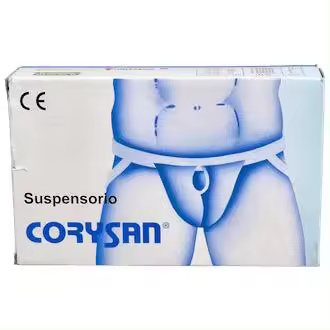 Corysan Suspensorio Algodón Talla 8, 1 Ud - 1