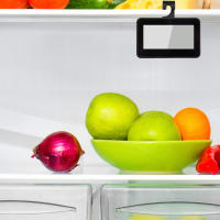Termómetro Digital Para Nevera Y Congelador Mini Hidrófobo Con Gancho Termómetro De Plástico Para Hogar Rango De Temperatura -20℃ a 60℃ - details 0