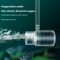 Bomba De Agua Para Acuario De Acrílico Transparente Filtro De Agua Con Orificio De Salida Para Aumentar El Oxígeno Accesorios De Acuario - details 0