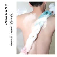 Toallas De Baño Colores Bloqueados Esfuerzo De Limpieza Para Adultos Toallas De Masaje Espalda Toallas De Arena Toallas De Espuma Malla - details 4