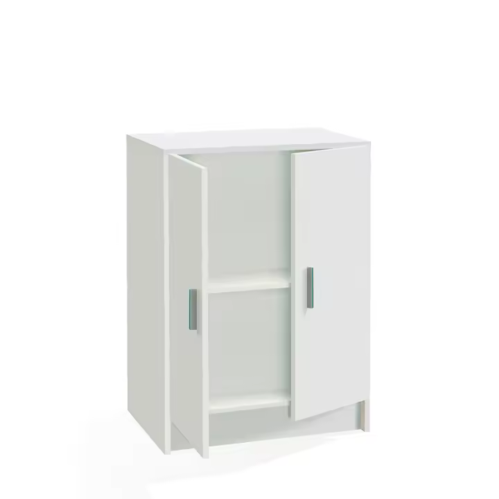 ARMARIO ZAPATERO 38X45X33 CM BLANCO BRILLO - 1