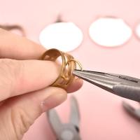 Juego De 10 Cuadrículas De Accesorios Para Joyería Con Anillos Abiertos De Cobre Gancho Para Pendientes Herramientas Para Fabricación De Joyas - details 8