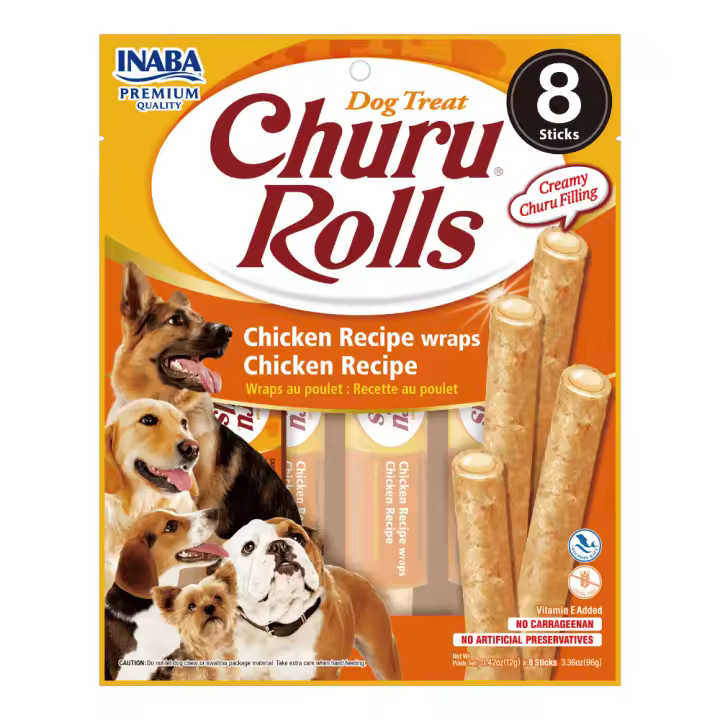 Churu DOG Rolls Pollo (8x12gr) - 1