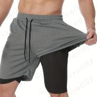 Nuevos Shorts De Playa Para Hombres Entrenamiento De Fitness Verano 2 En 1 Secado Rápido Gimnasio Correr Deporte Al Aire Libre Pantalones Cortos De Deporte Para Hombres - details 40