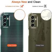 Funda Transparente Para Samsung Galaxy A13 A23 A33 A53 A73 A14 A24 A34 A54 A22 A32 A52 A52S A72 4G 5G Antigolpes 1.5MM Protección Completa - details 5