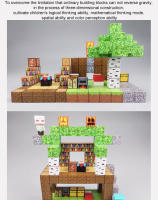 Juego De Construcción Magnético Para Niños Y Niñas Edad 3+ Bloques De Arquitectura De Minas DIY Juguetes Educativos 75-110 Piezas - details 3