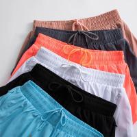 Pantalones De Yoga Para Mujer 2024 High Waist Transpirables Levantamiento De Caderas Deporte Running Tenis Sin Costuras COTTON Spandex - details 18