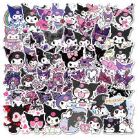 Pack De Pegatinas De Kuromi De Sanrio Kawaii Para Laptop Y Teléfono Móvil 10/30/50PCS Impermeables DIY Decales De Anime Para Personalización - details 1