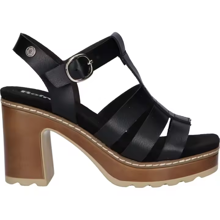 Xti Sandalias Mujer 171878 C NEGRO Plantilla Acolchada - 1