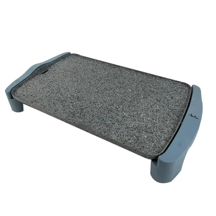 Jata Plancha de Asar Eléctrica Antiadherente y muy resistente al rayado, 2500 W, Medidas: 46 x 28 cm, Fabricada en España, Resistencia M Magic: calor uniforme por toda la superficie - GR600AM - 1