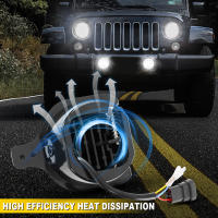 Par De Faros Antiniebla De 4 Pulgadas Con Anillo Halo Angel Eyes Para Jeep Wrangler JL 2018-2023 NO APTOS Para Bumper De Aniversario 10º - details 4