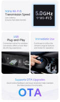 XUDA 2025 Adaptador Wireless CarPlay Android Auto Nuevo Mini Smart Box Universal Para Nissan Conectividad WiFi Rápida Plug And Play - details 1