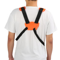 Almohadilla De Hombro Doble Para Cortacésped Y Trimmer De Jardín Resistente Al Desgaste Color Naranja TOPINCN - details 4