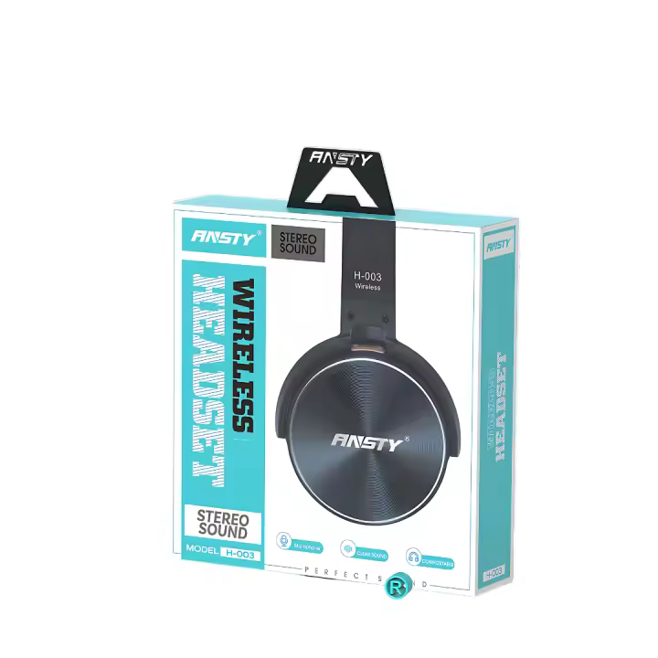 Casco Auricular Ansty H-003 Bluetooth 5.0, Sonido Estéreo Bass, Micrófono, Reducción de Ruido, Control Táctil - 1