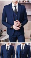 Traje De Boda Italiano Estilo Nuevo 6XL Para Hombre Conjunto De 3 Piezas (Chaleco + Chaqueta + Pantalones) Moda Negocios Formal - details 26