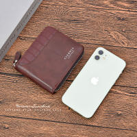 Cartera Trifold Para Hombre De Gran Capacidad Con Patrón De Cocodrilo Cierre De Cremallera Y Costuras Multifuncional Estilo De Moda - details 5