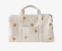 Bolso Grande Para Mamá Bolsa De Pañales Maternidad Organizador Portátil De Viaje Con Mosquetón Para Carrito De Compras Estilo Tote Bag - details 9