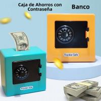 Caja De Ahorro Mini Banco Retro ATM Caja De Dinero Con Contraseña Automática Para Monedas Y Billetes Caja De Seguridad Regalo De Navidad - details 5