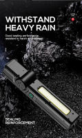Linterna Multifuncional Recargable USB Con Imán Luz De Trabajo LED COB Potente Impermeable Torcha - details 10