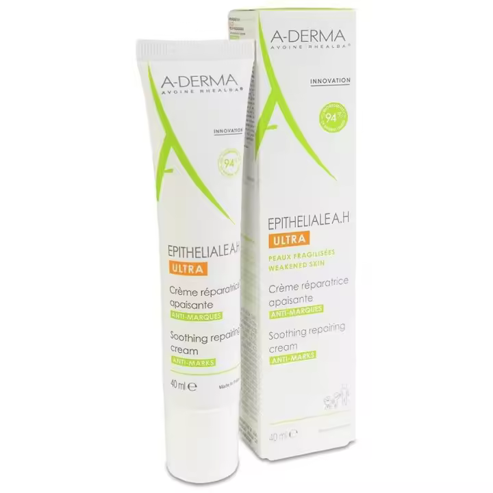 A-Derma Epitheliale Ah Ultra Crema Reparadora Calmante, 40 Ml - 1