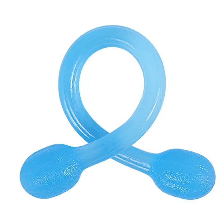 Banda De Resistencia De Silicona Para Yoga Correa De Doble Elasticidad Multiusos Ejercicio De Fortalecimiento De Brazos Estiramiento Y Tensión - 1