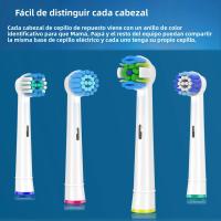 Cabezales De Repuesto Para Bocadillo Oral B 16 Piezas Compatible Con Oral B Pro1000 Pro3000 Pro5000 Pro7000 Para Adultos - details 5