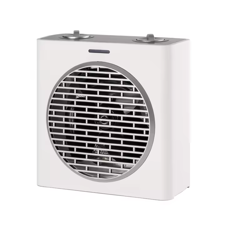 Mellerware - Calefactor Electrico Homy! Manual 2000W  Bajo Consumo  PTC  Temperatura Ajustable  Antivuelco  Radiador baño de Aire Caliente Portatil  Compacto  Estancias de hasta 20m2 - 1
