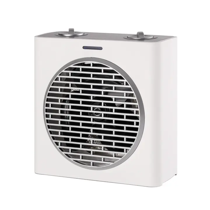 Mellerware - Calefactor Electrico Homy! Manual 2000W  Bajo Consumo  PTC  Temperatura Ajustable  Antivuelco  Radiador baño de Aire Caliente Portatil  Compacto  Estancias de hasta 20m2 - 1