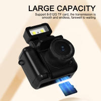 Nueva Mini Cámara Reflex Micro CMOS Con Flash Y Base De Batería Grabadora De Video Portátil DV 1080P Con Pantalla LCD - details 12