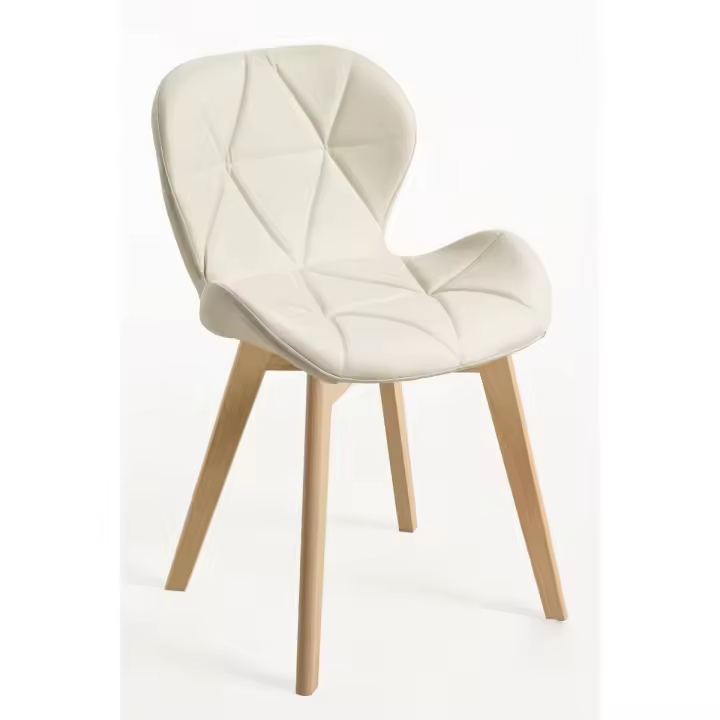 Silla Zie Tela - Beige - 1