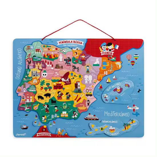 Mapa Magnético de España - 1